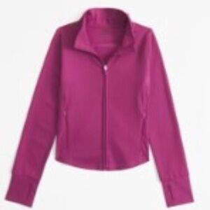 YPB Girls' Bright Fuchsia Full-Zip Jacket